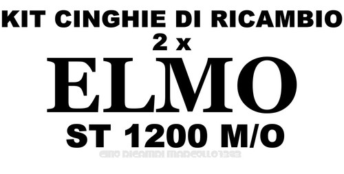 Kit cinghie ricambio - kit, x