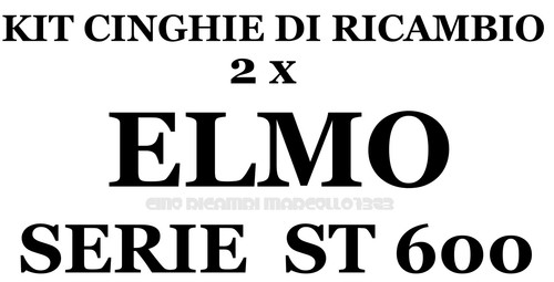 Kit cinghie ricambio 2 - ,
