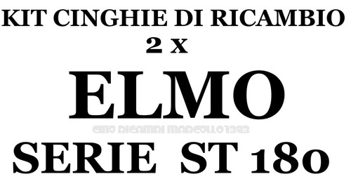 Kit cinghie ricambio - kit, x