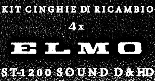 Kit cinghie ricambio x - kit,